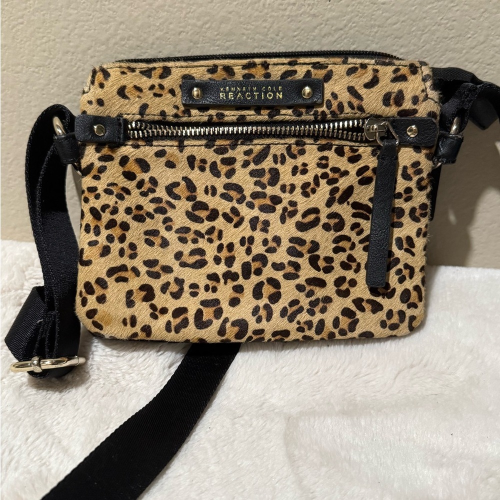 Kenneth Cole Reaction Animal Print Crossbody Bag